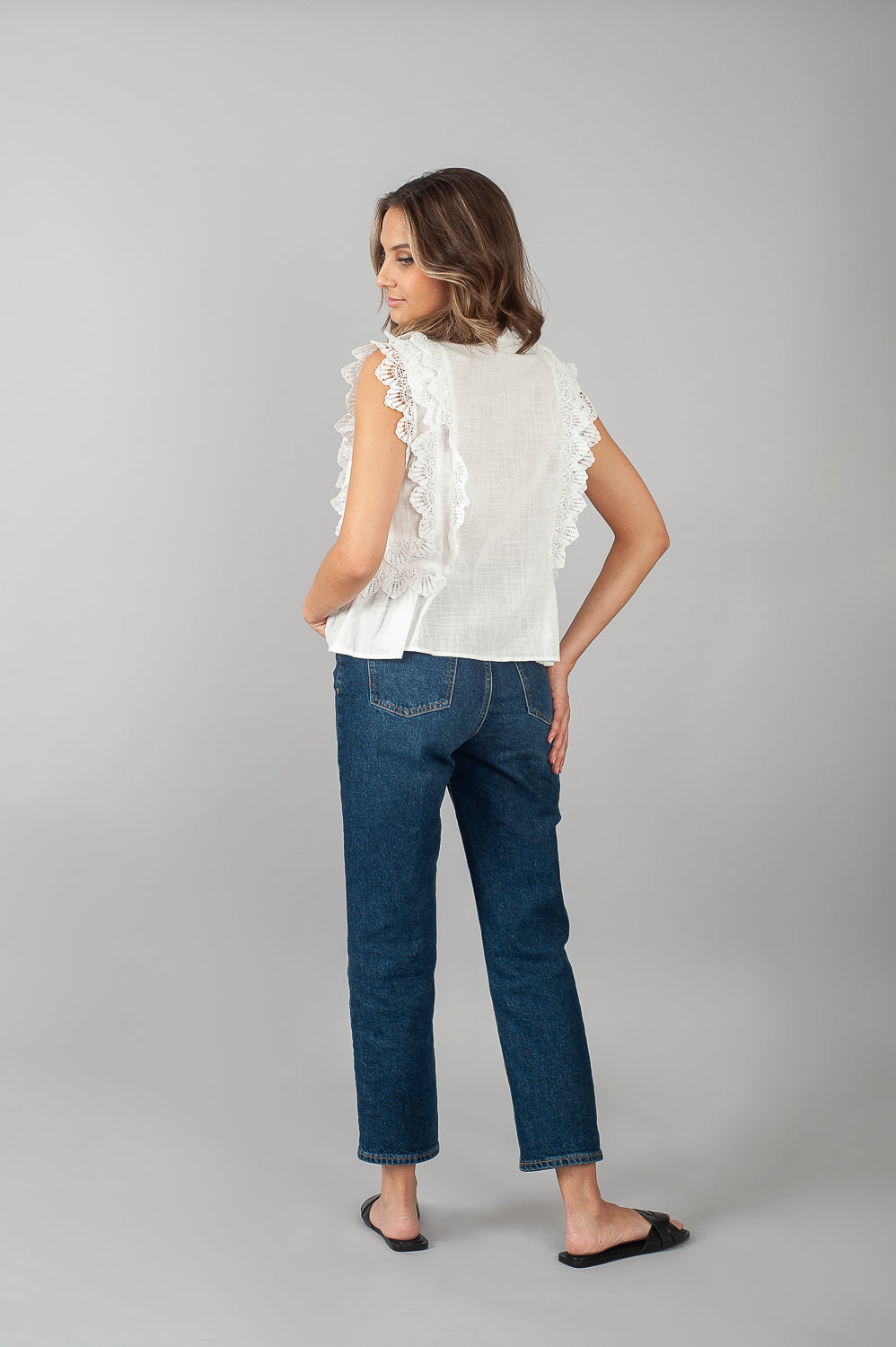 Blusa con Puntilla